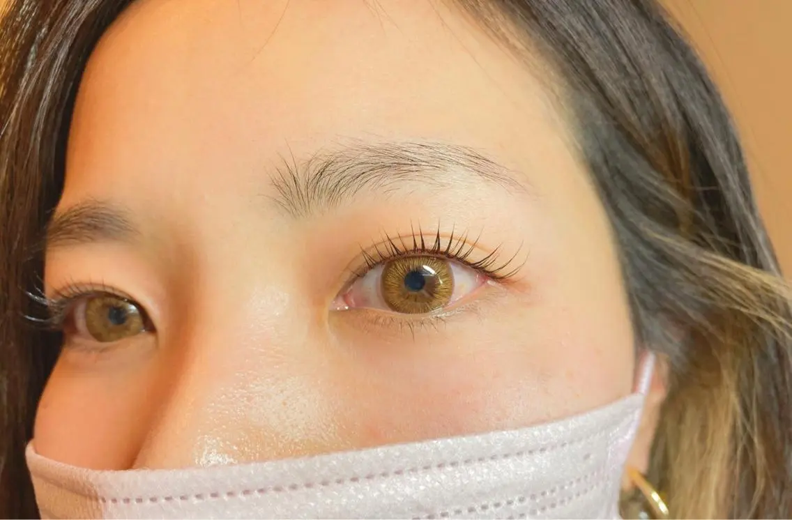 マツエク・マツパ ケラチンラッシュリフト 一重×まつ毛パーマ cleanbelle Eriのマツエク・マツパデザイン