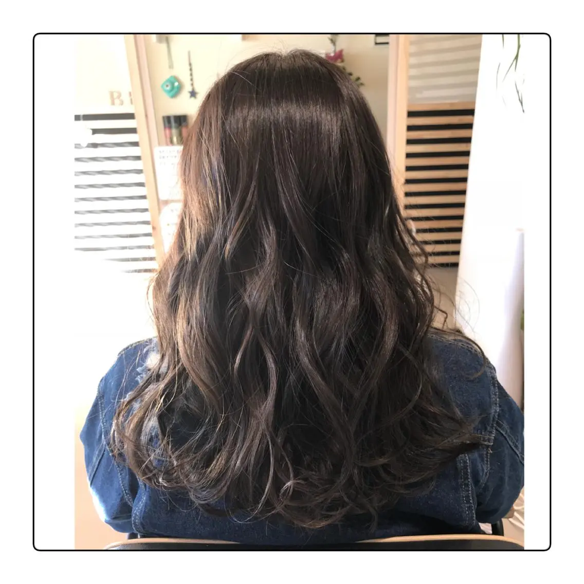 ミディアム カラー ブラウンカラー 透明感カラー 大久保 隆蔵のヘアスタイル