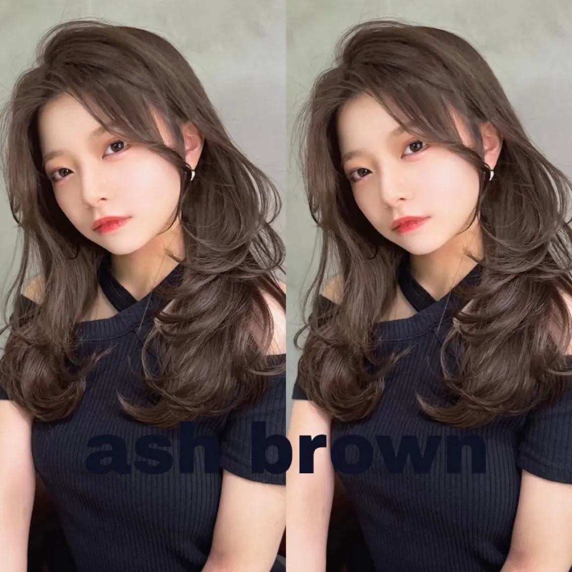 ミディアム カラー カット ヘアカラー トリートメント ブリーチなしWカラー Honokaのヘアスタイル