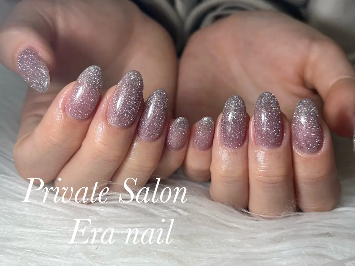 ネイル フラッシュネイル ワンカラーネイル ハンドネイル Era nailのネイルデザイン