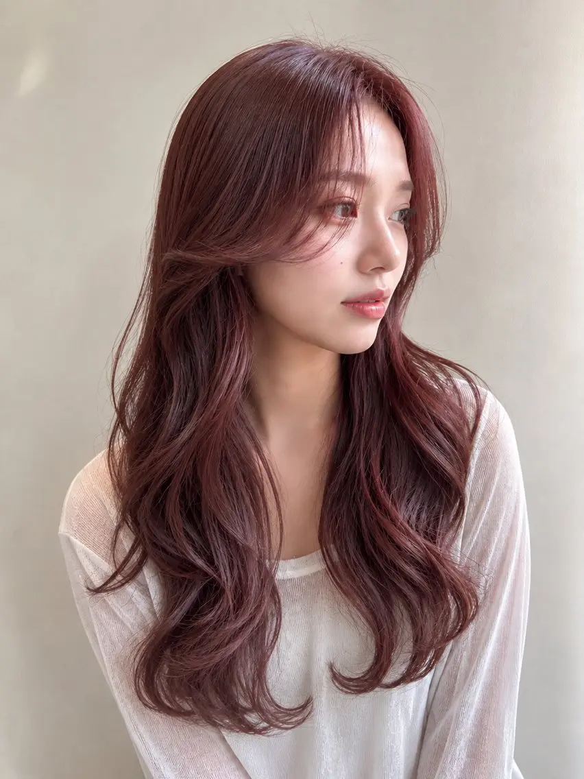 ミディアム カラー ヘアカラー トリートメント ハイライト/ブラウン カラー🇺🇸/ワカのヘアスタイル
