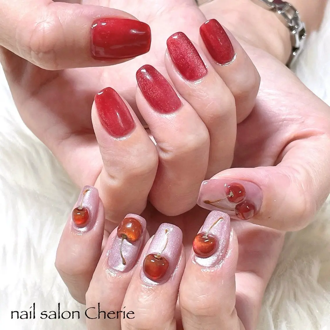 ネイル ハンドネイル nail salon Cherieのネイルデザイン