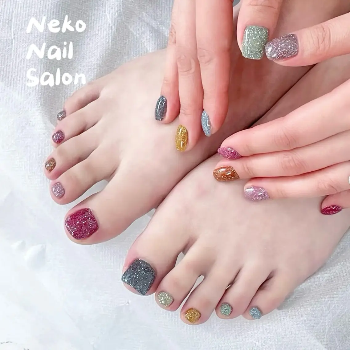ネイル フットネイル neko nailのネイルデザイン