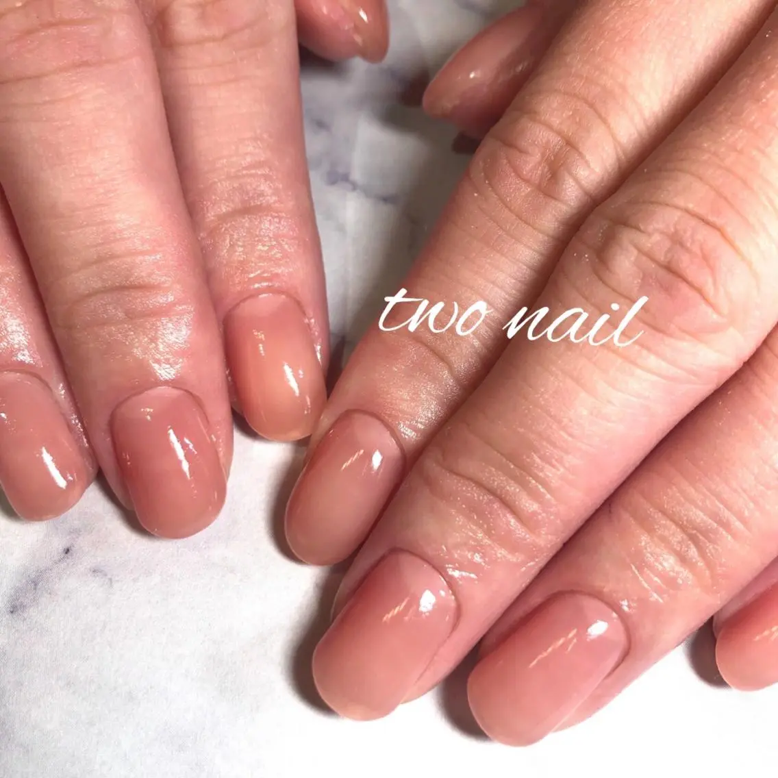 ネイル ハンドネイル two nailのネイルデザイン
