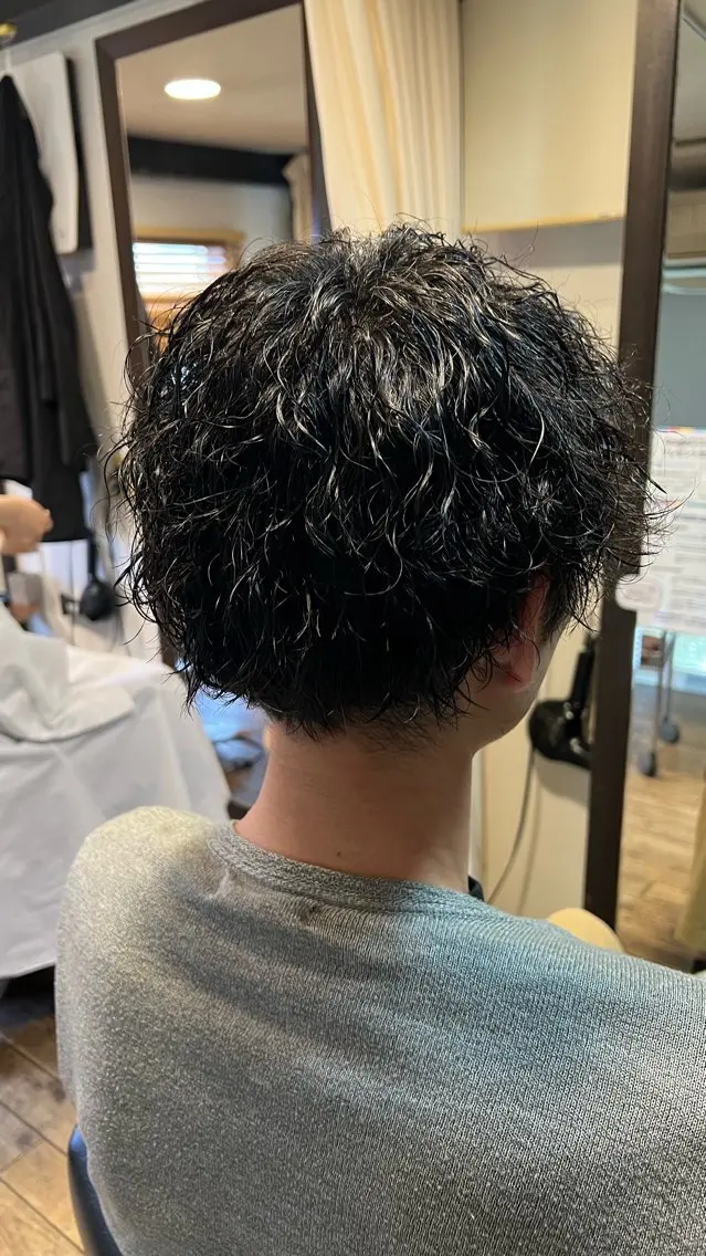 パーマ スパイラルパーマ 南草津/トレンドカラ ー/パーマ　西村美月のヘアスタイル