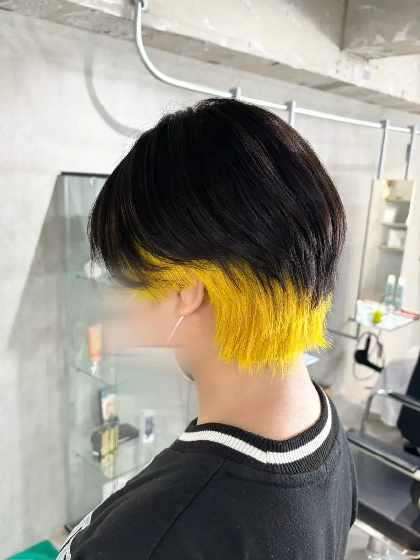 ショート ヘアカラー トリートメント LUCK船橋/ KAORIのヘアスタイル