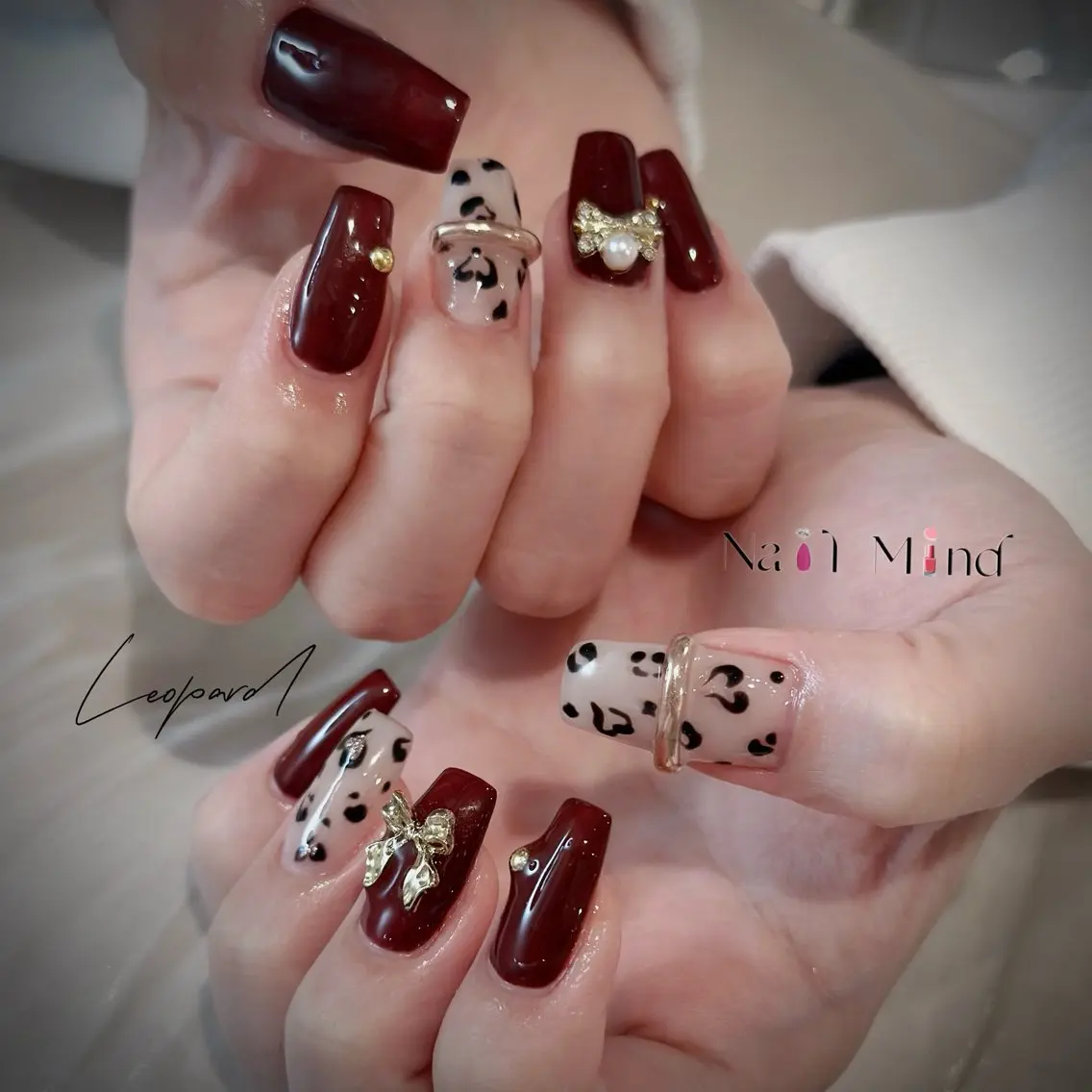 ネイル アニマル柄 ハンドネイル Nail Mind Tokyoのネイルデザイン