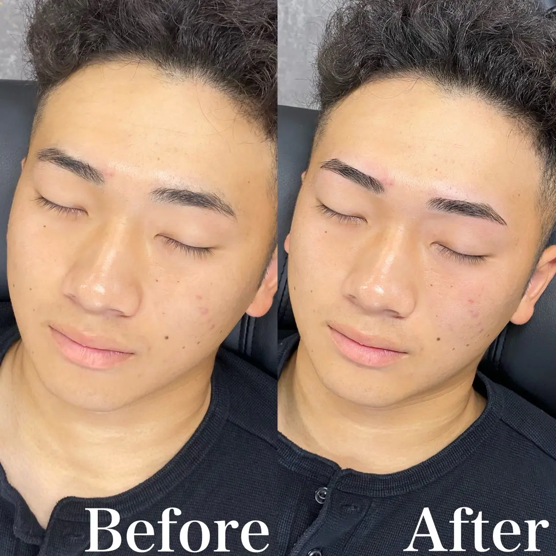メンズ アイブロウ ワックス脱毛 眉カット メンズ眉毛専門柏 Re:gidSATUの眉毛・アイブロウイメージ