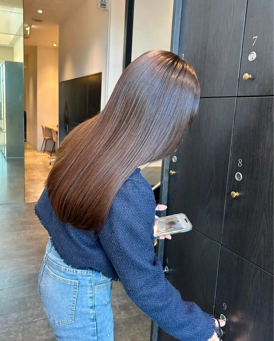 セミロング カラー パーマ ヘアアレンジ キッズ ベージュカラー ブリーチ ブラウンカラー ブリーチなしカラー 卒業式のヘアスタイル カット ヘアカラー stylist 🌸 kana.のヘアスタイル