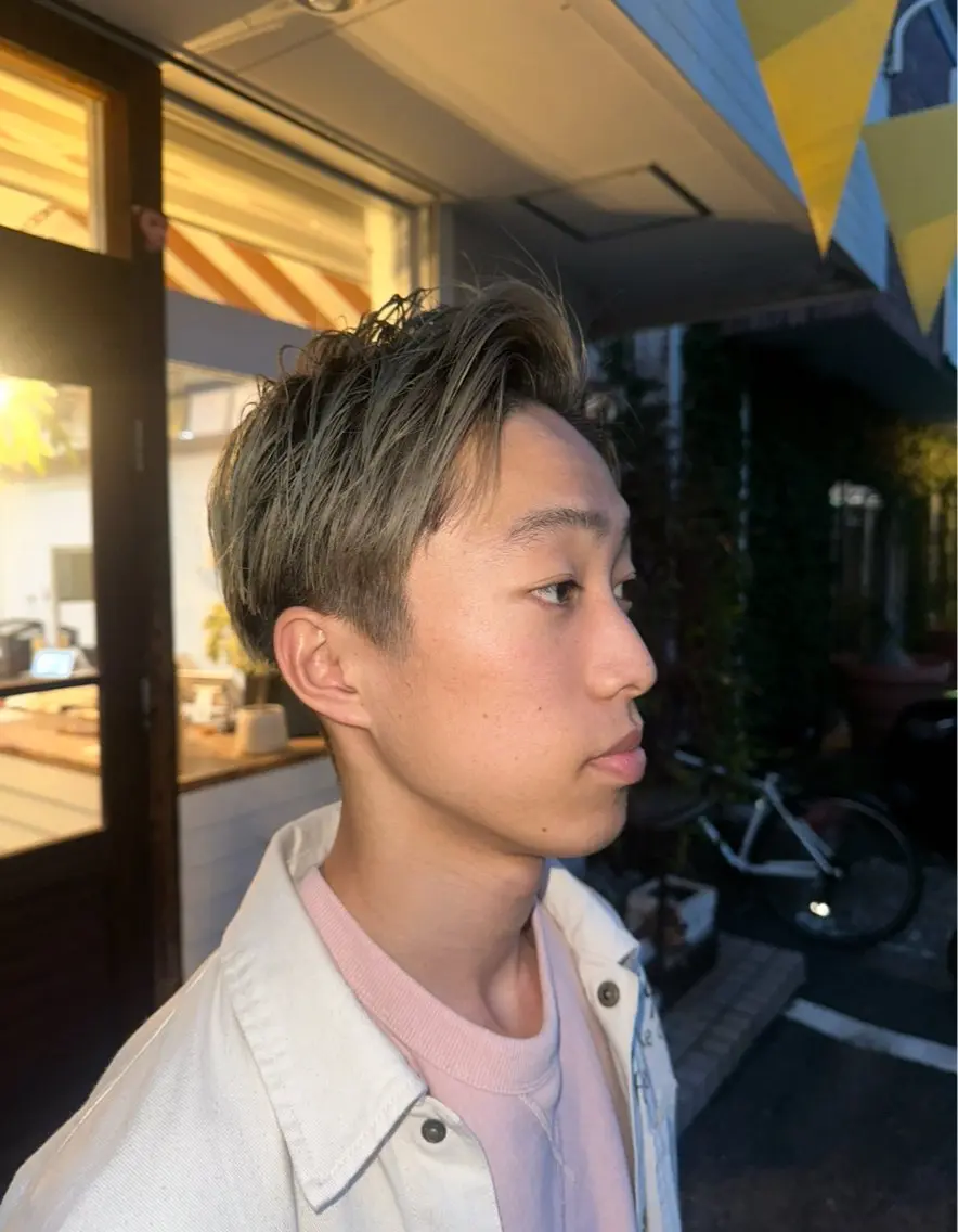 メンズ カット 福井 咲羅のヘアスタイル