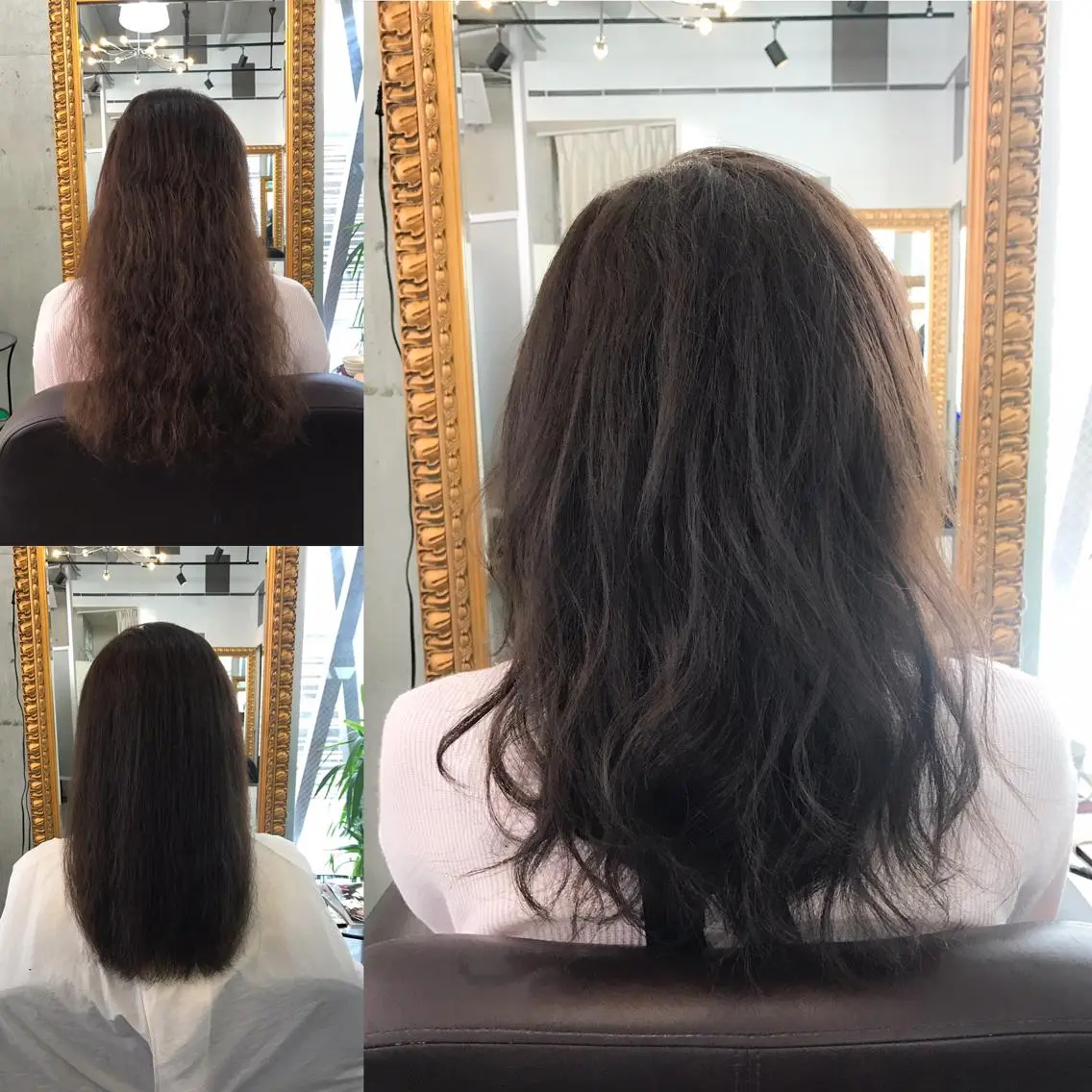 ロング カラー 今井 三智也のヘアスタイル