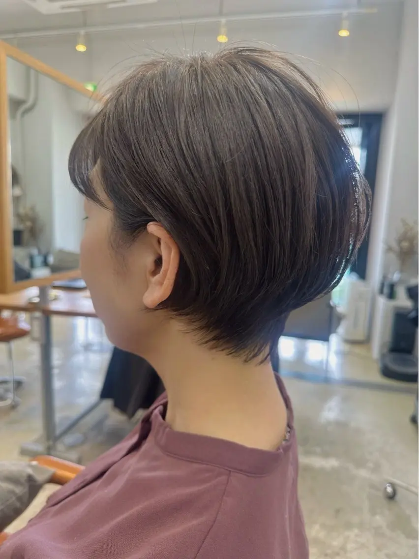 ショート カット トリートメント 藤本 静香のヘアスタイル
