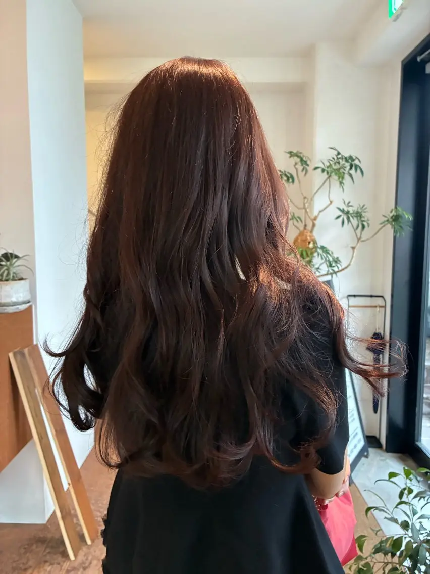 カラー ココアグレージュ グレージュ ラベンダーカラー カット ヘアカラー トリートメント linna / 高槻 /透明感カラーのヘアスタイル