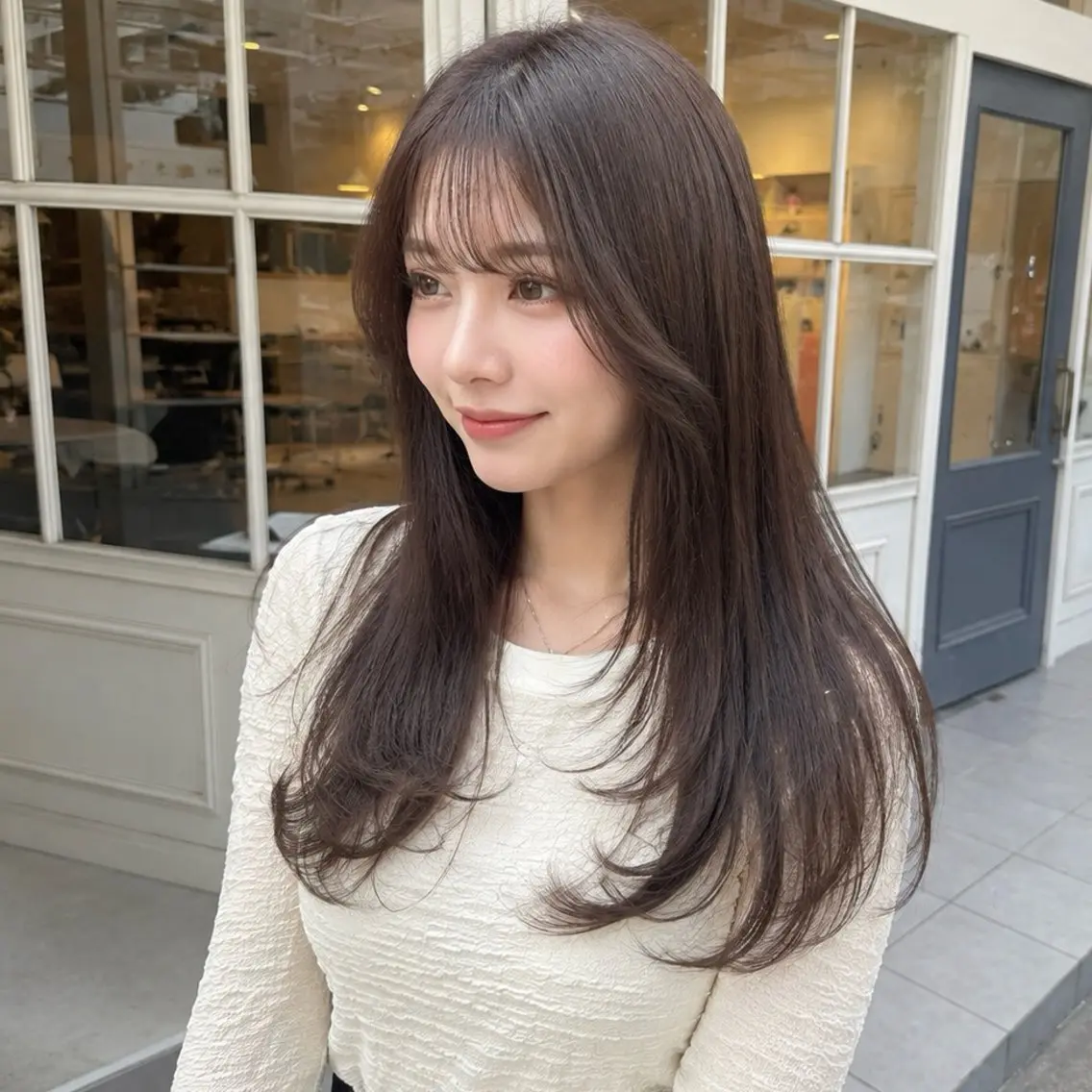 【平日限定】✂️似合わせカット＋🎨ヘアカラー ＋🧴エミームトリートメントの写真
