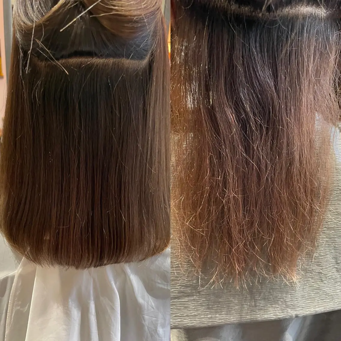 セミロング カラー カット 縮毛矯正 トリートメント 縞田 健一のヘアスタイル