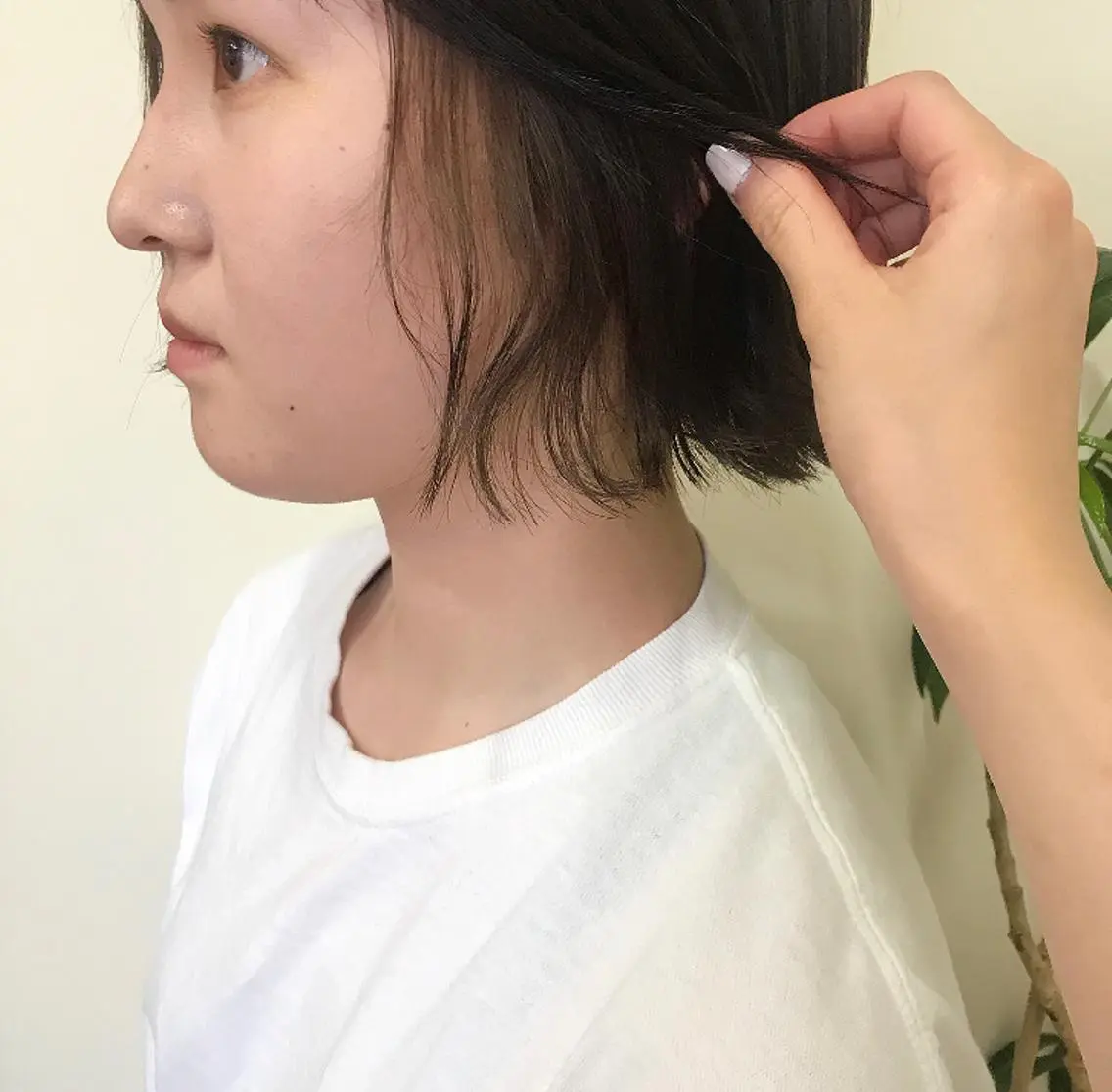 カラー カット ヘアカラー トリートメント * 透明感カラー c h i h o *のヘアスタイル