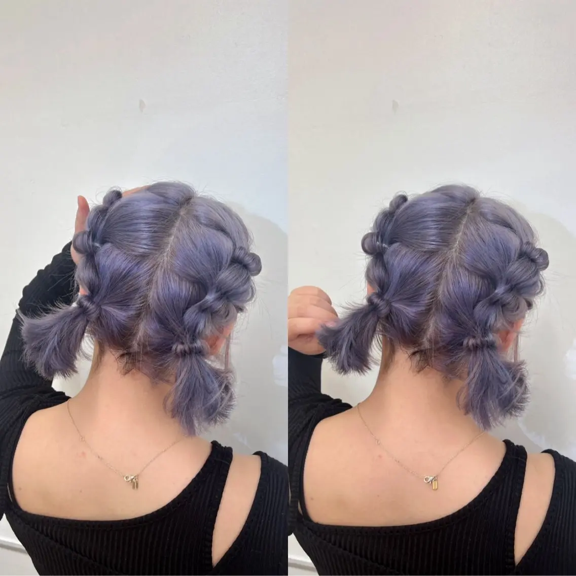 ショート ヘアアレンジ ヘアセット 梅田茶屋町ヘアセット 🎀RIONA🎀のヘアスタイル