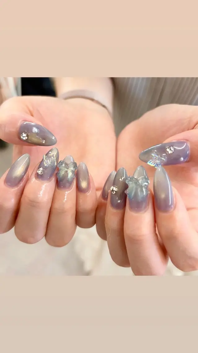 ネイル ハンドネイル ෆ‪Yura Nailෆ‪のネイルデザイン