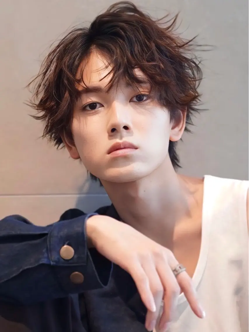 【一番人気メニュー】メンズカット＋ツイストスパイラルパーマの写真