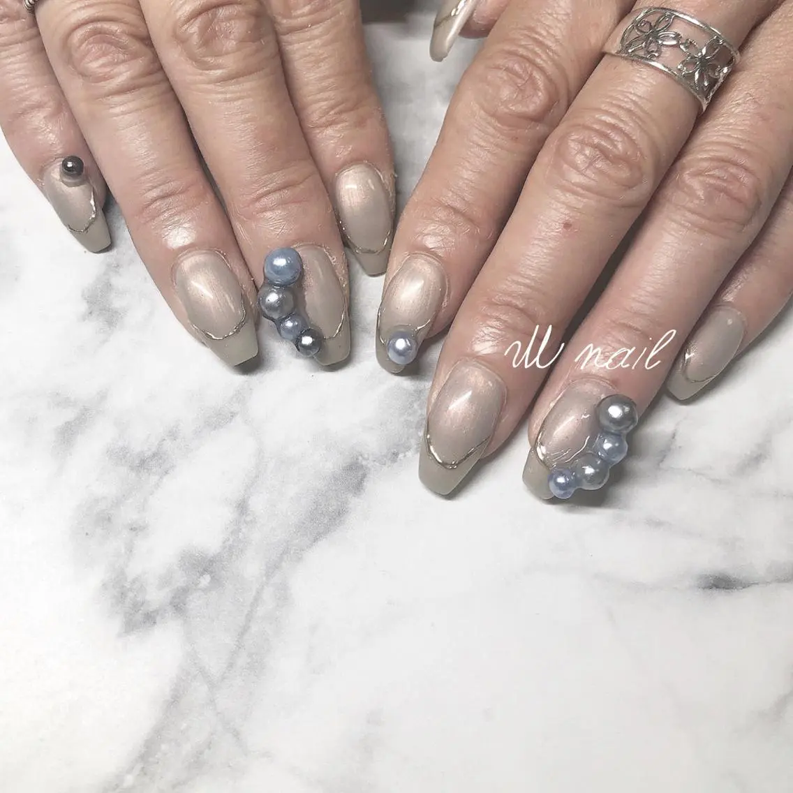 ネイル 持ち込み ハンドネイル M nailのネイルデザイン