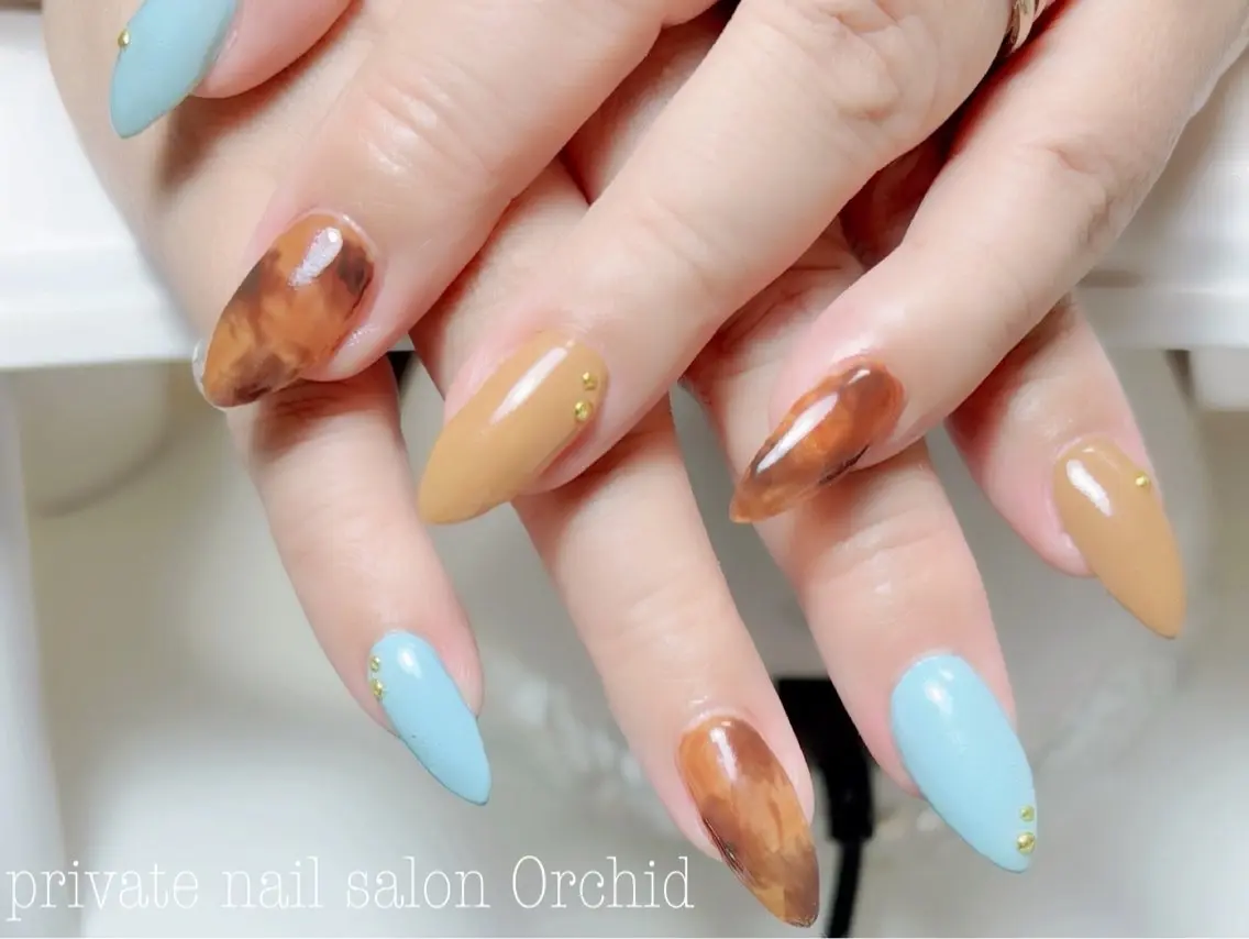 ネイル ハンドネイル nail salon Orchidのネイルデザイン