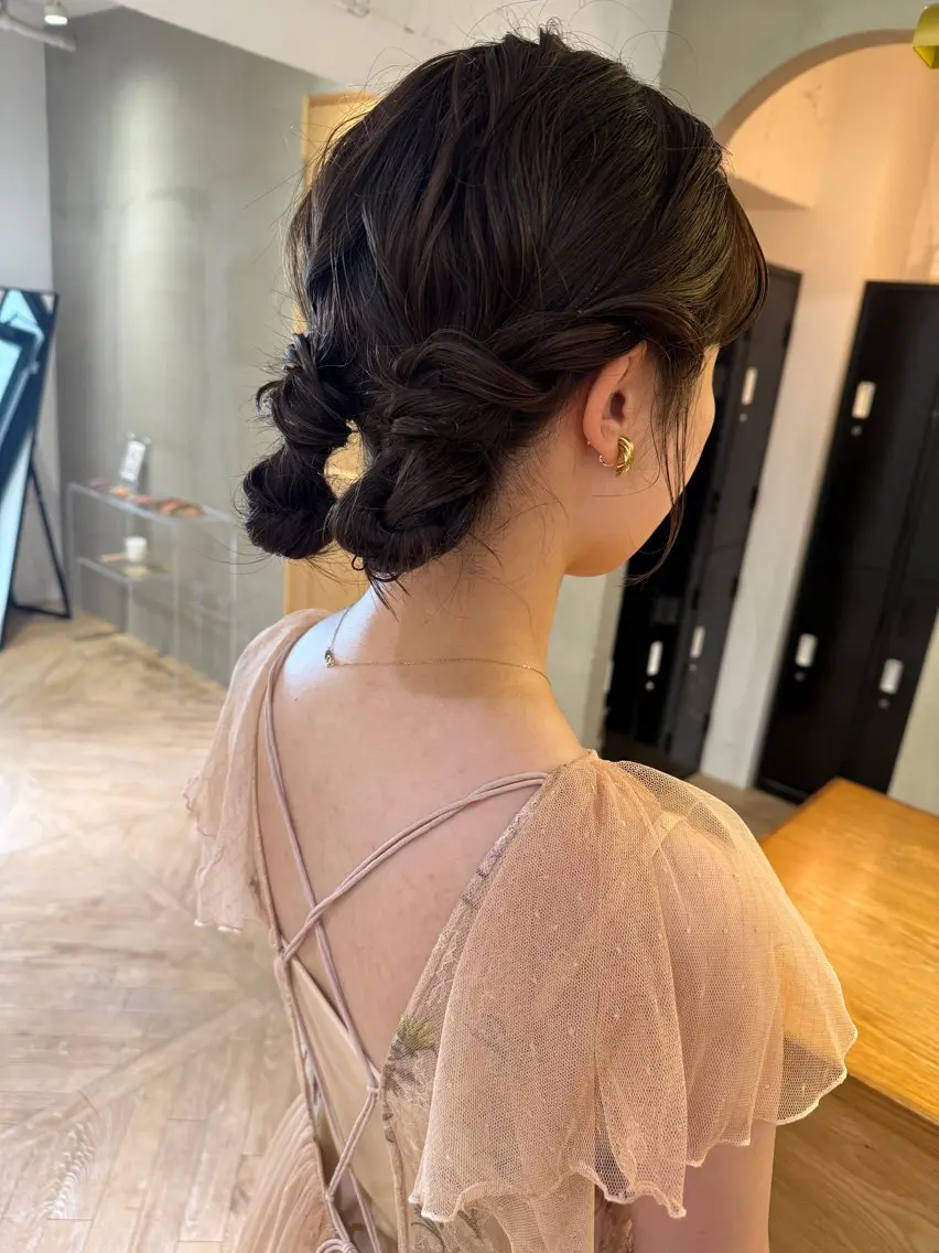 ヘアアレンジ 透明感カラー 🎀エリコ🌈のヘアスタイル