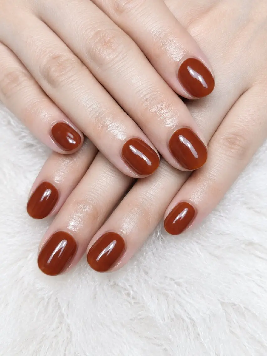 ネイル べっ甲ネイル クリアネイル ハンドネイル WB,nail 🤍 KOKORO のネイルデザイン