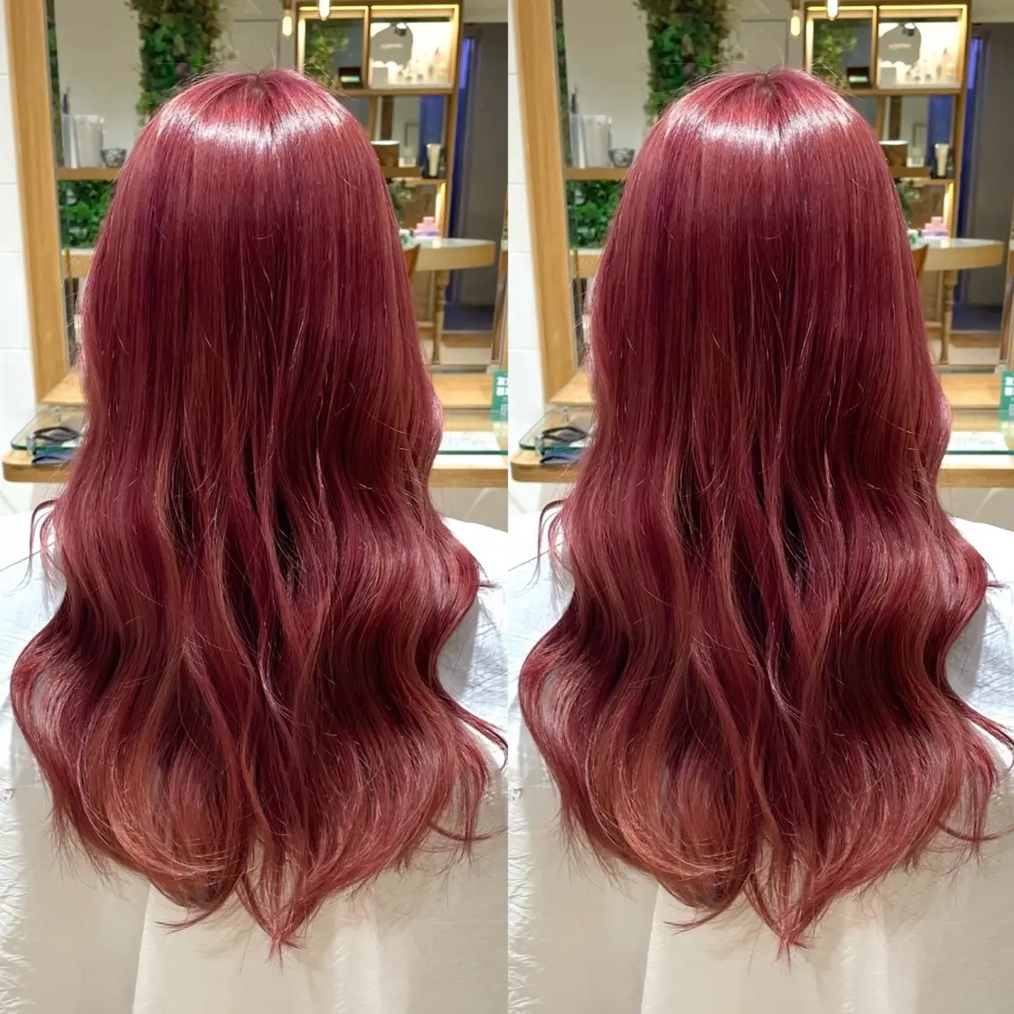 ロング カラー ブリーチ ヘアカラー トリートメント 髪質改善矯正/カラー /吉祥寺 mariのヘアスタイル