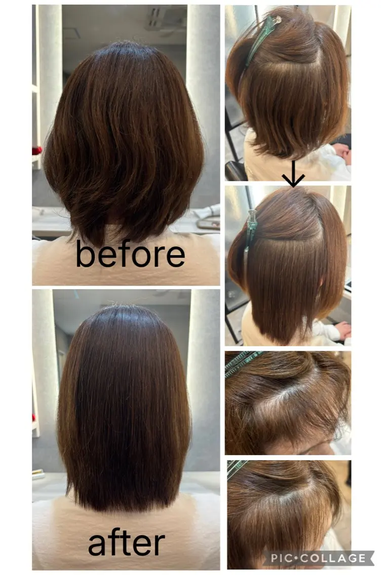 ショート パーマ 縮毛矯正 高橋 奈穂子のヘアスタイル