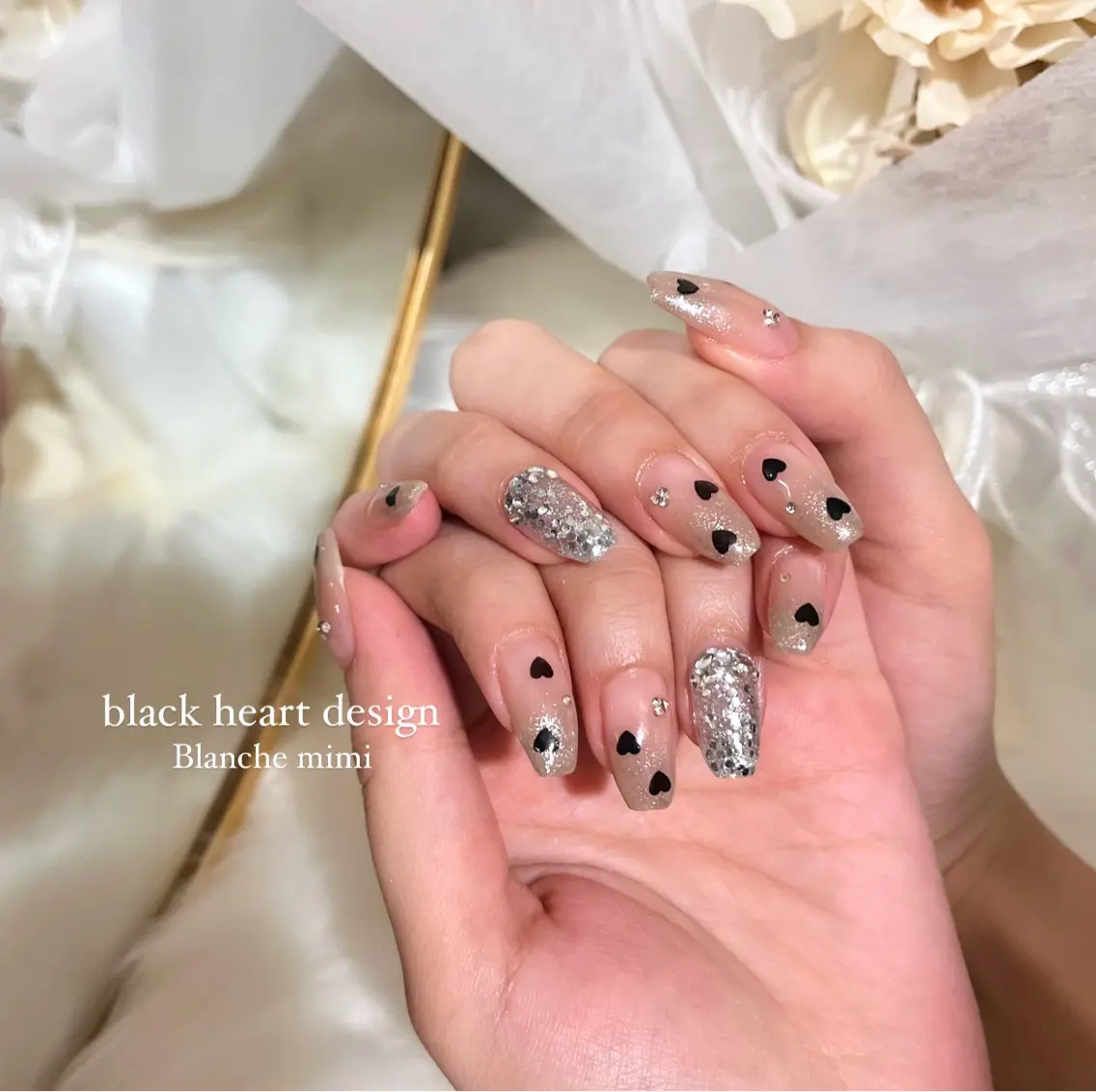 ネイル Blanche mimi.u_aのネイルデザイン