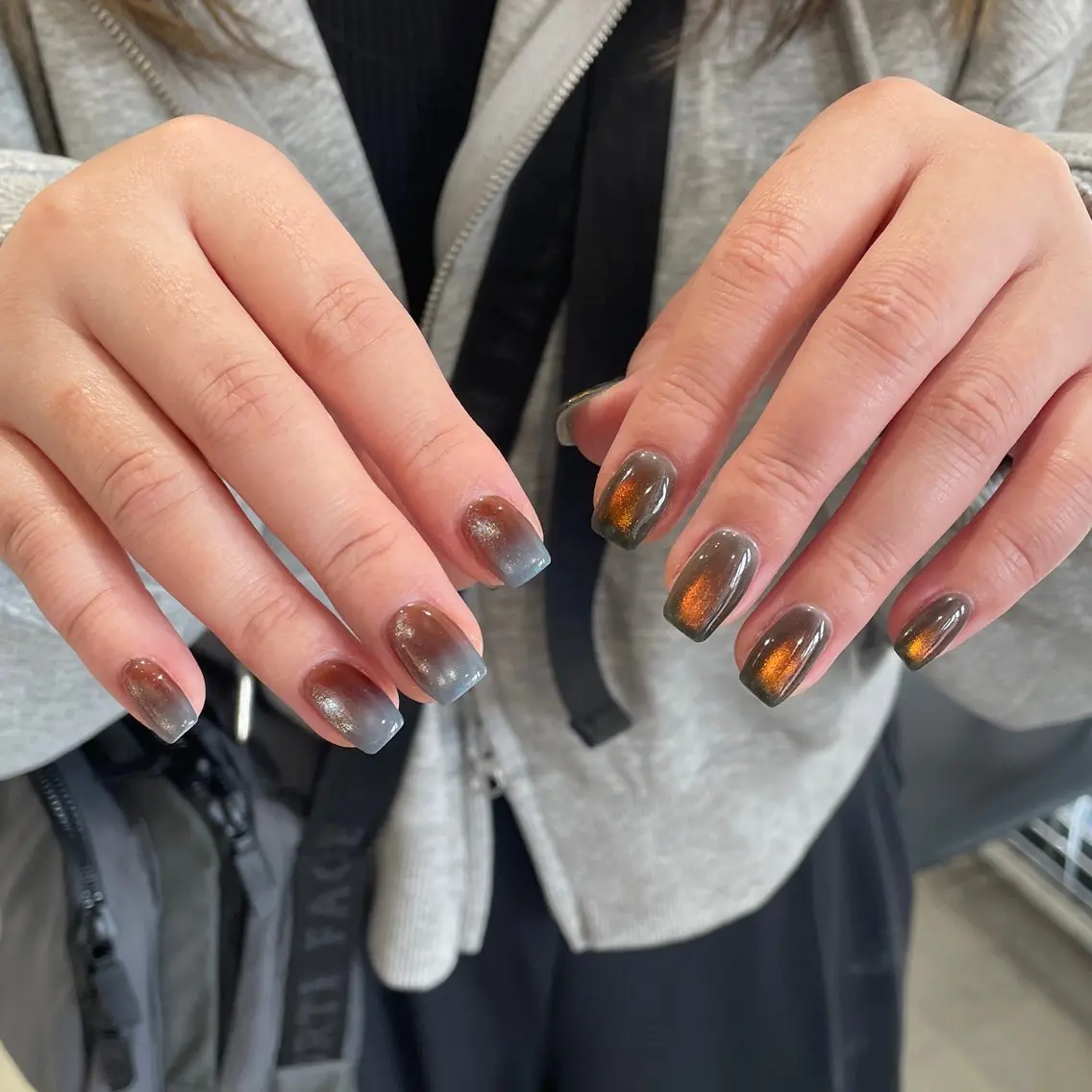 ネイル マグネットネイル ハンドネイル ennail ayaのネイルデザイン