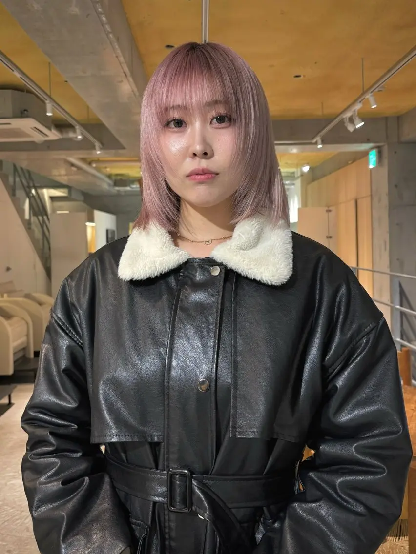 ショート カラー ヘアカラー yu maのヘアスタイル
