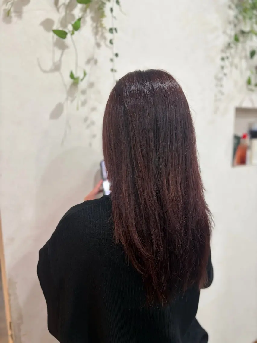 カラー 竹澤 凜華のヘアスタイル