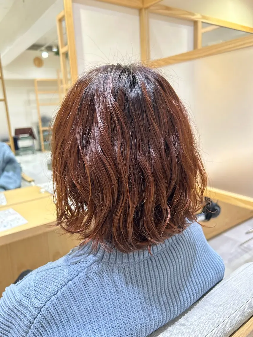 カラー(ブロー込み)の写真
