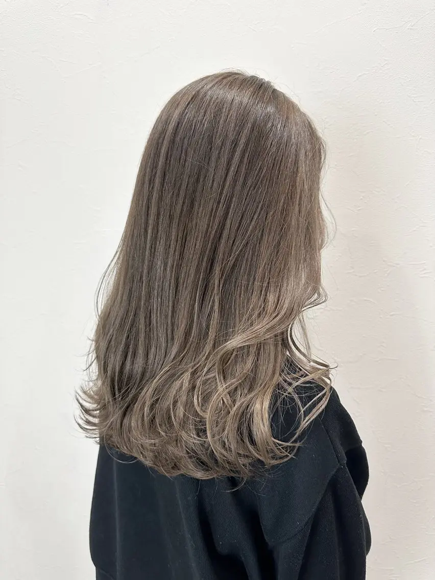 セミロング ヘアカラー 髪質改善特化【荻窪】 RYOTOのヘアスタイル