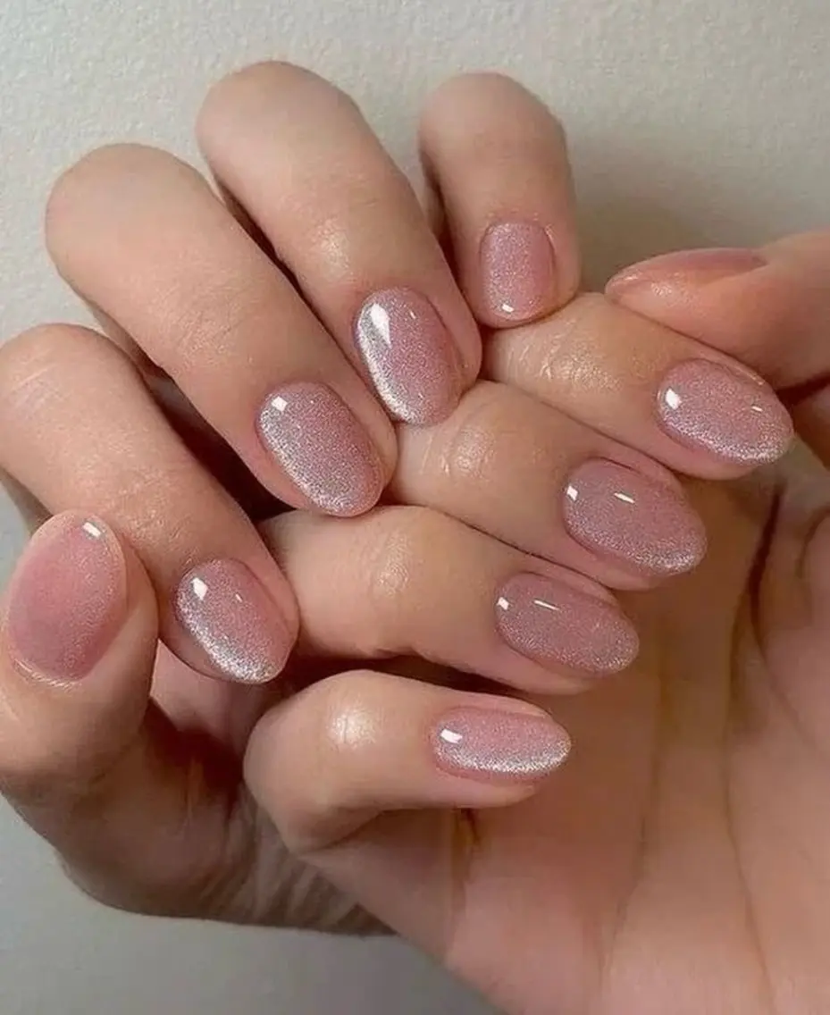 ネイル フレンチネイル ジェルネイル 韓国ネイル マグネットネイル マグネットフレンチ akina nailsのネイルデザイン