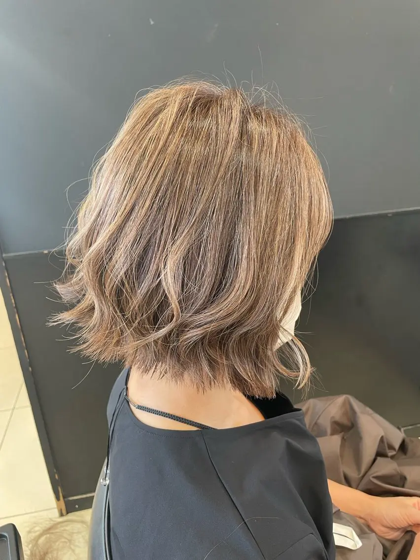 ショート ボブ 斉藤 葉月のヘアスタイル