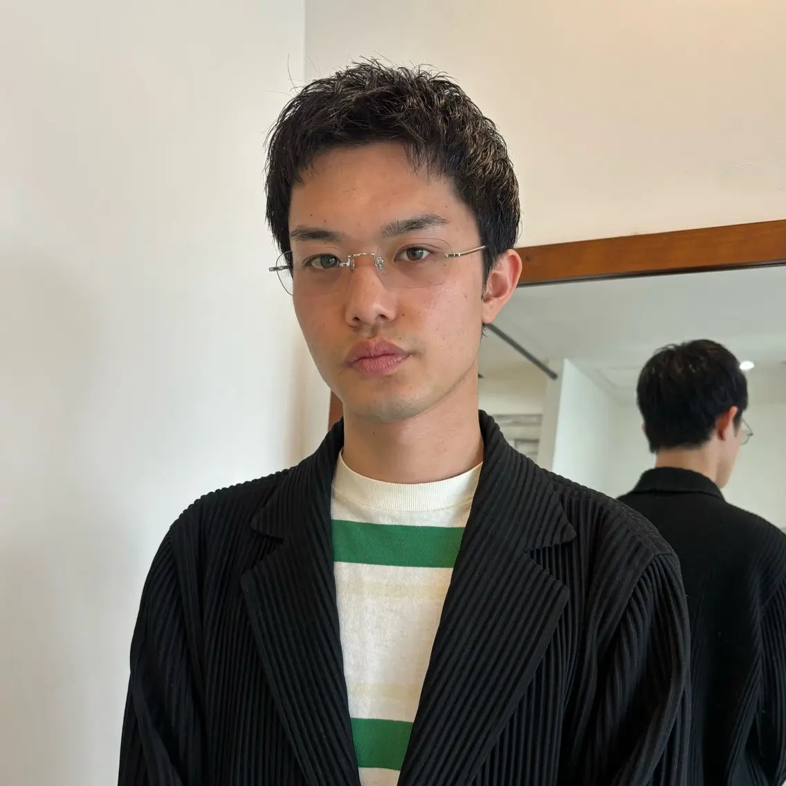 メンズ カット 的場 莉音のヘアスタイル