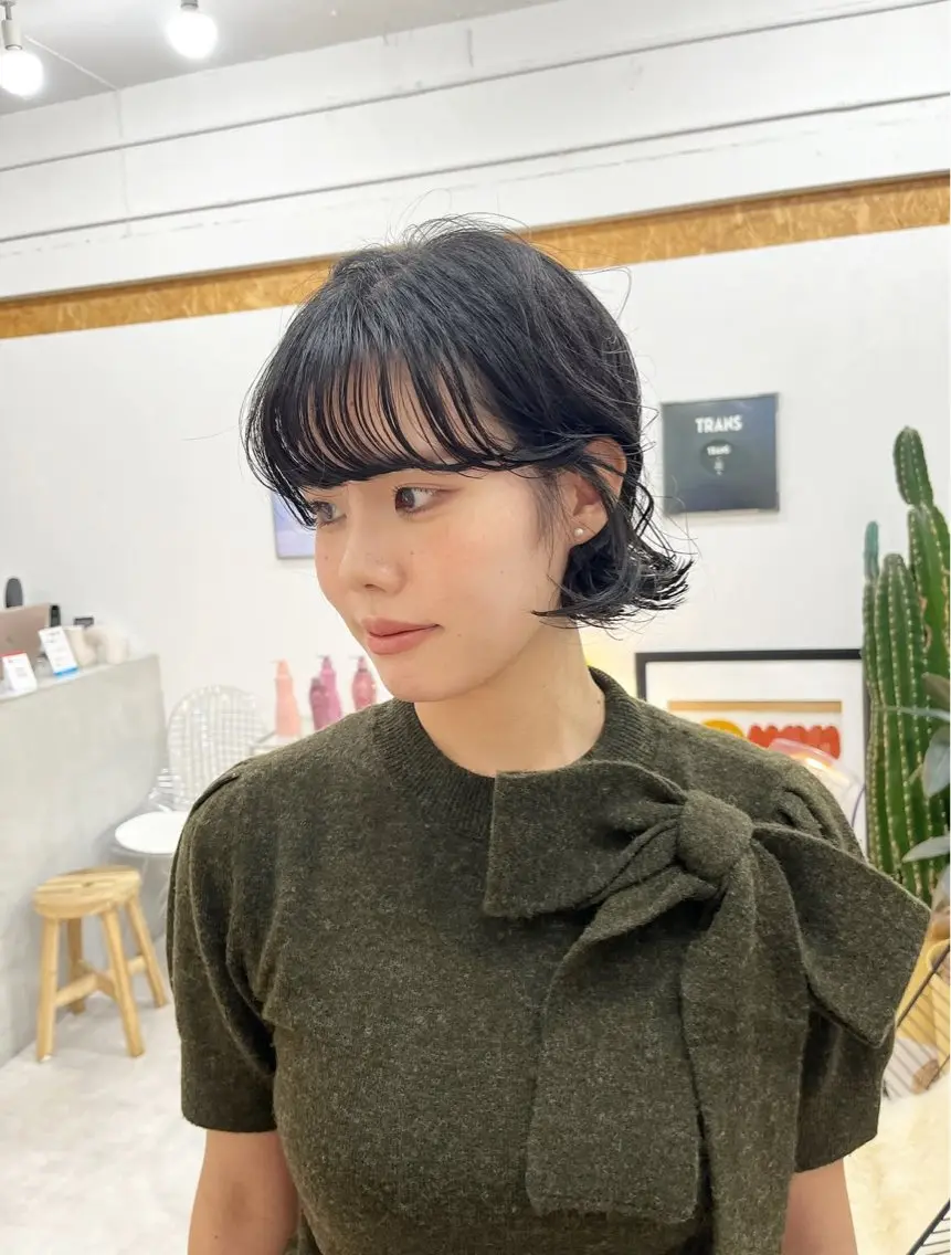 【ご新規様限定✨】ボブカット+カラー+2stepトリートメント|平日限定のトリートメント付き|の写真