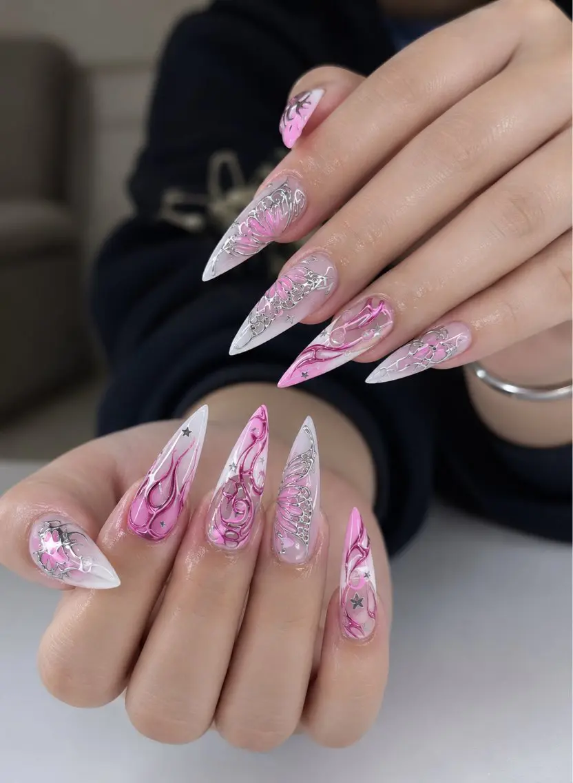 ネイル ハンドネイル Rosy Nail Galleryのネイルデザイン