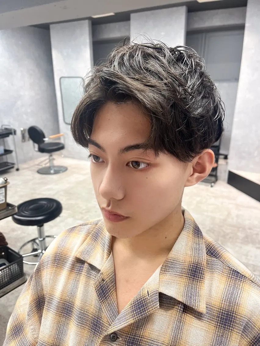 ショート メンズ カット 松本 悠吾のヘアスタイル