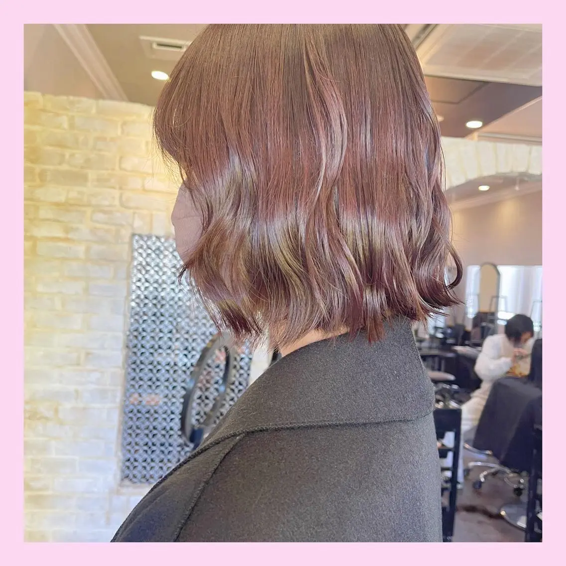 ショート カラー🫧アレンジ 🎀REIMIのヘアスタイル