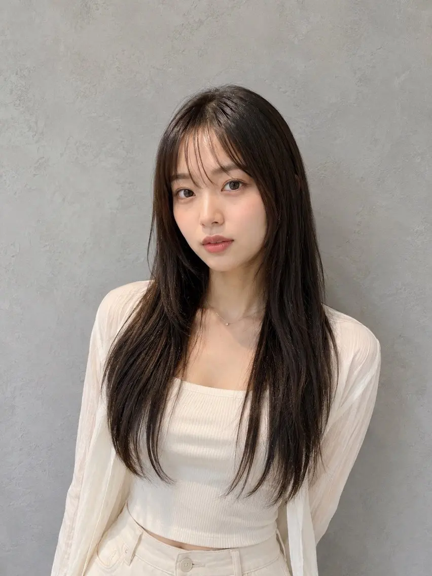ロング カラー 透明感カラー✨ 横尾ハルト🔹のヘアスタイル