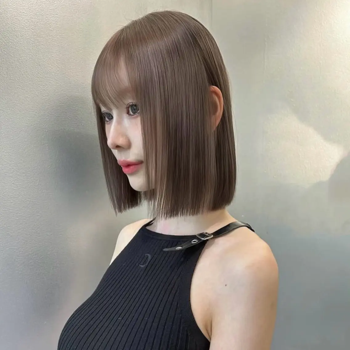 【minimo限定価格🫧】ダブルカラー(ブリーチ1回)+TOKIOトリートメントの写真