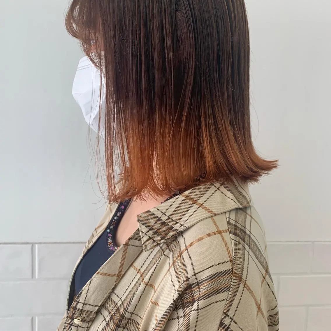 ミディアム kiyono ⭐︎ダブルカラーのヘアスタイル