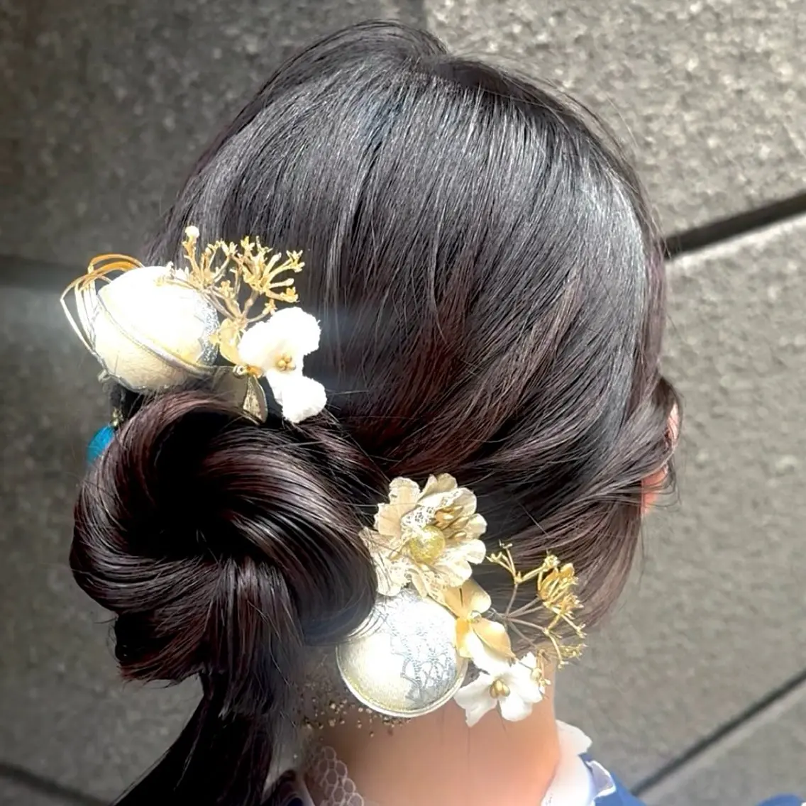 ロング ヘアアレンジ 浴衣 ヘアセット みりゅう /ヘアメイク/美容師のヘアスタイル