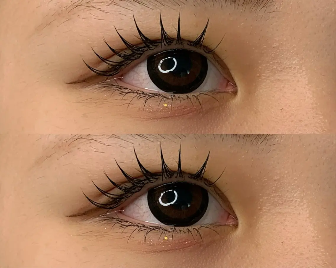 マツエク・マツパ フラットラッシュ 下まつげエクステ Eyelash Salon IROのマツエク・マツパデザイン