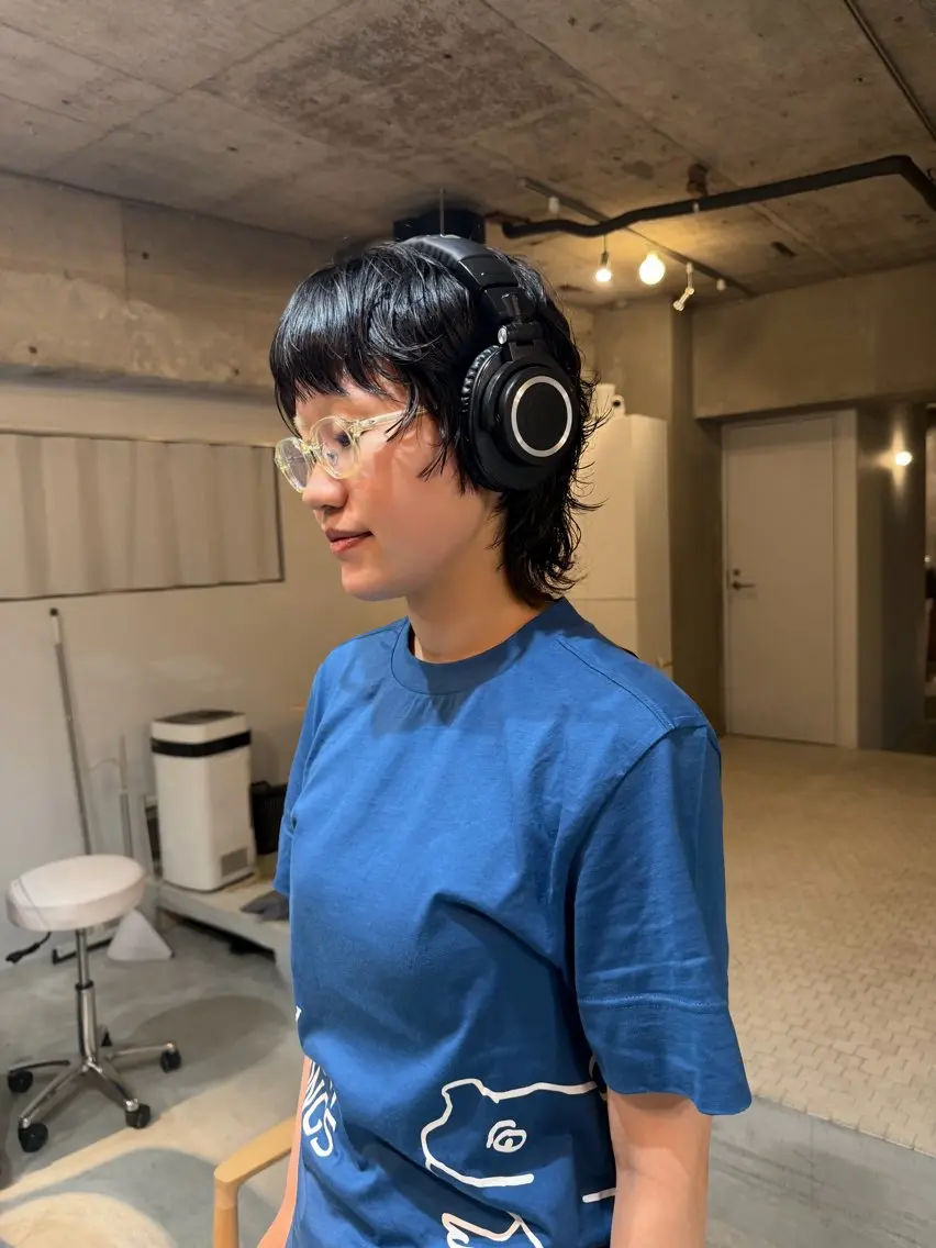 ショート パーマ 中野 こころのヘアスタイル