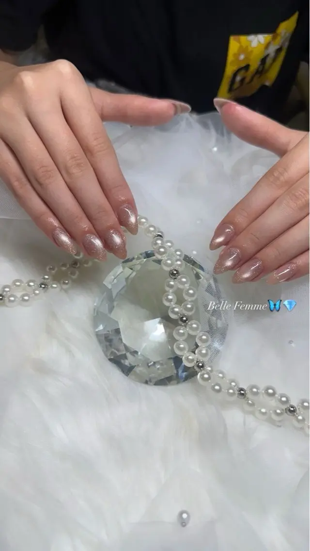 ネイル フラッシュネイル フラッシュマグ ハンドネイル Belle Fammeのネイルデザイン