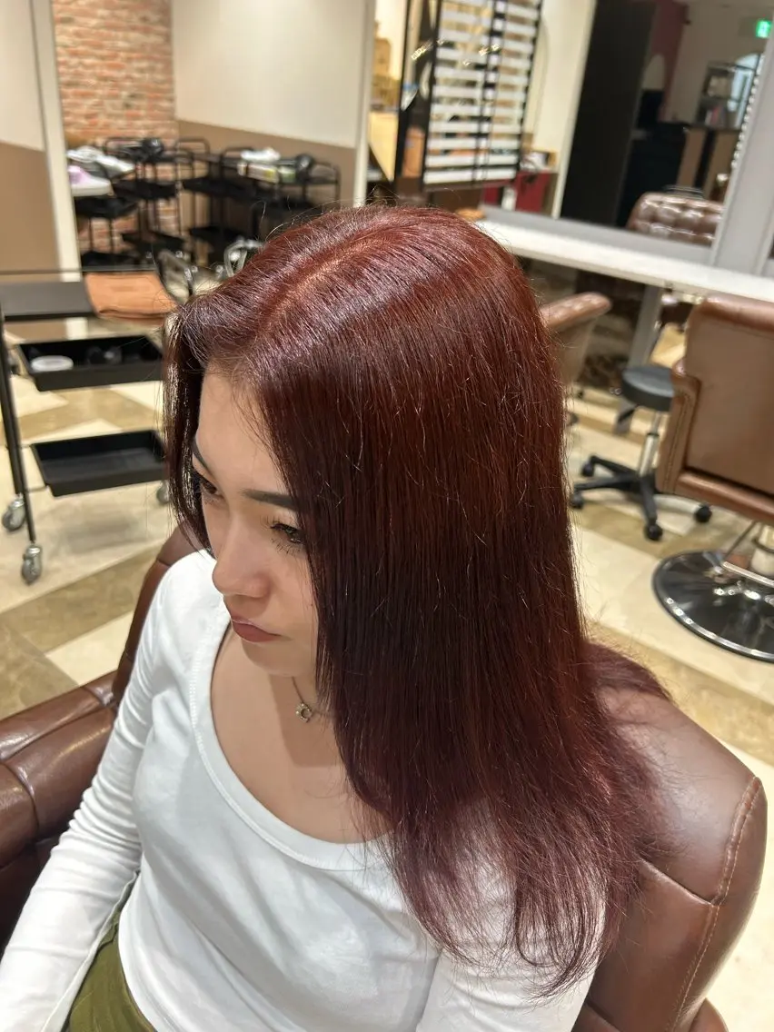 カラー 🎀透明感/レイヤ ー/Kotona🎀のヘアスタイル